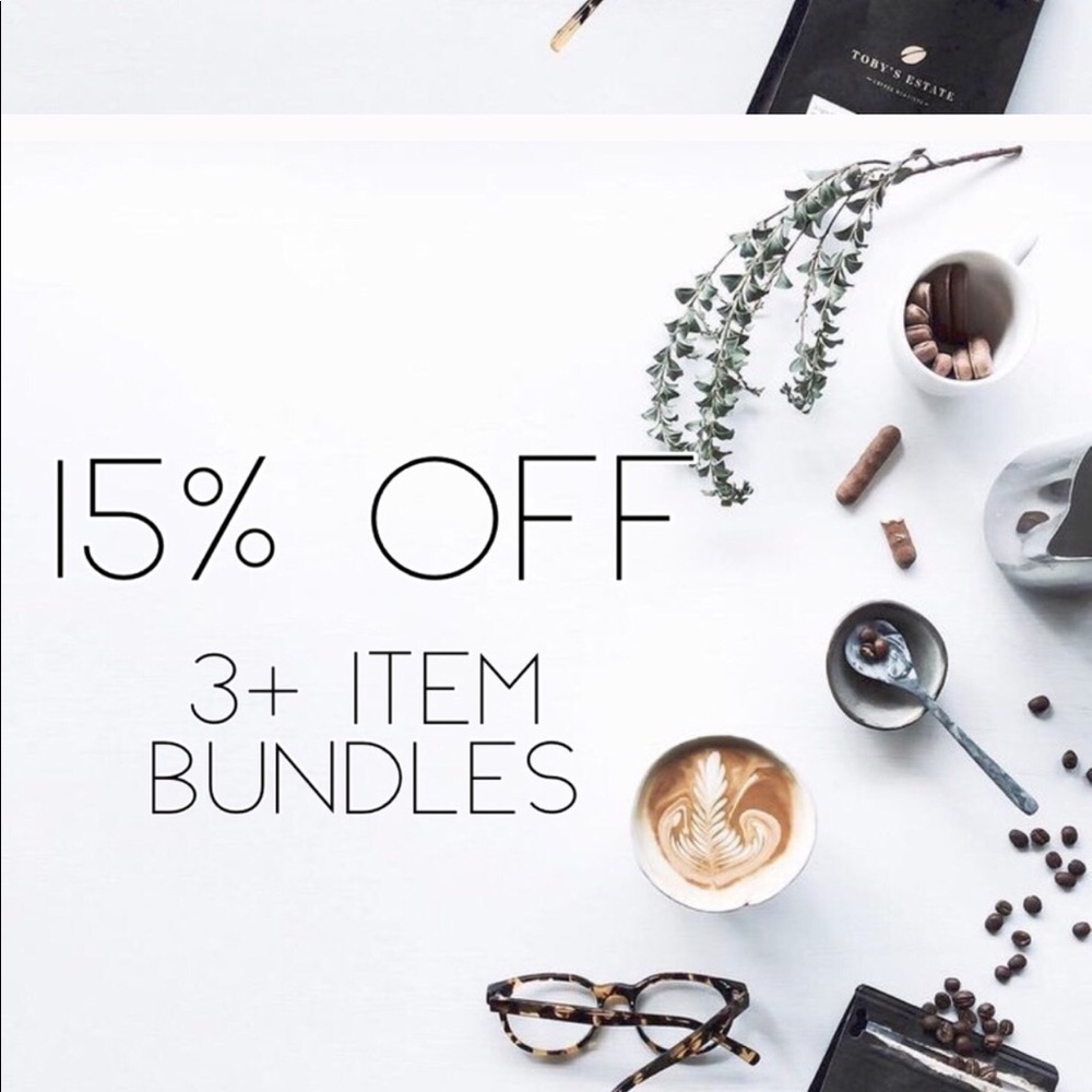 15% off everything!!!